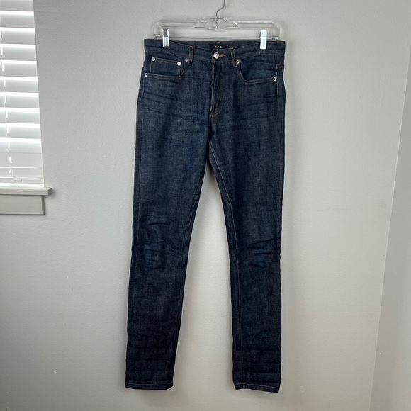 APC Petit Standard Dark Wash Selvedge Jeans - Picture 2 of 7